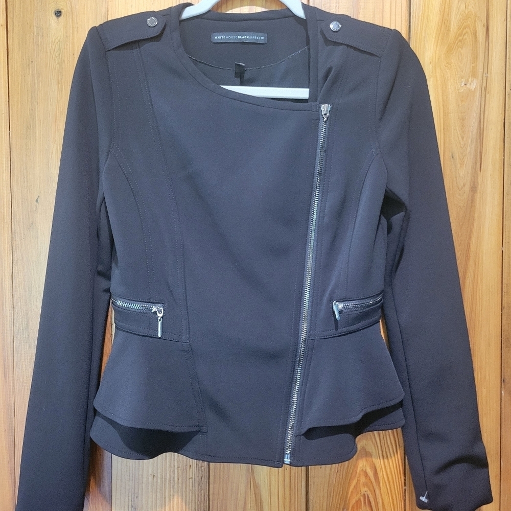 White House Elegant Black Women's Jacket - Picture 3 of 15